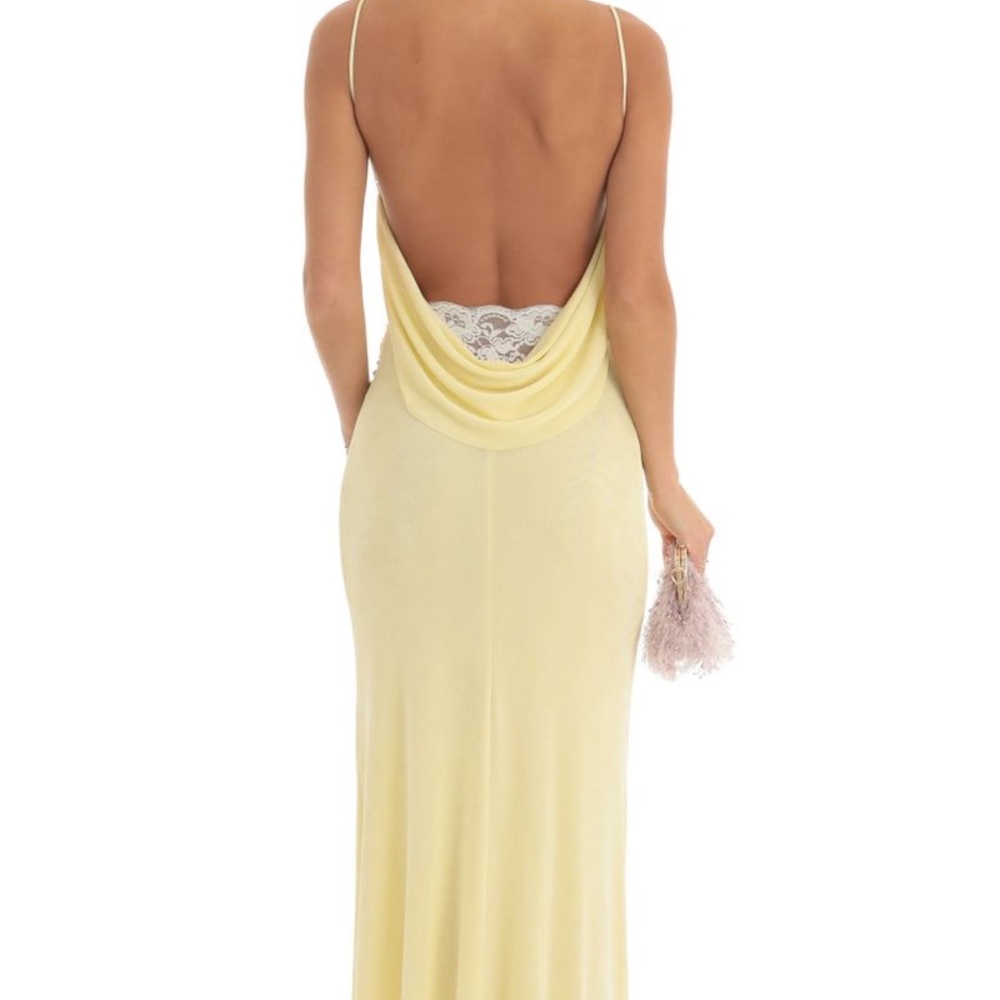 Lucy in the Sky open back lace dress